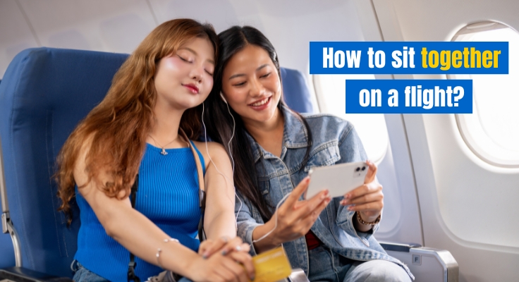 How to sit together on a flight?